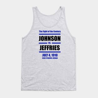 Jack Johnson vs. Jim Jeffries - The Fight of the Century Tank Top